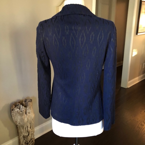 Daniel Cassin Blue Dress Blazer - Picture 8 of 16